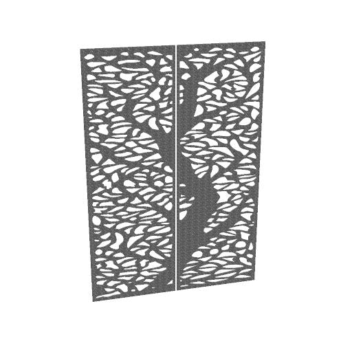 Roomdivider Divido Tree in geperst vilt