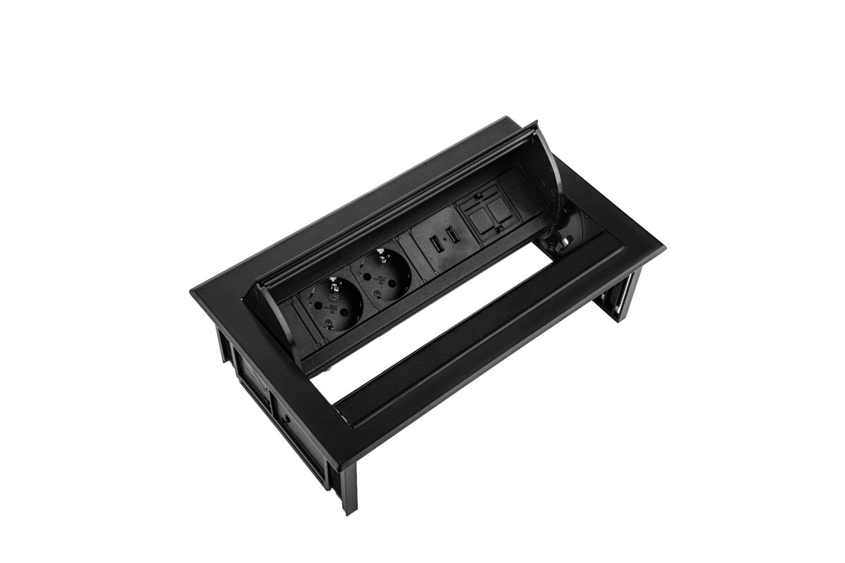 Power Desk IN met stroom en USB-aansluitingen
