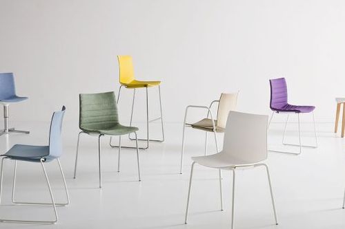 Kanvas vergaderstoelen in kleuren