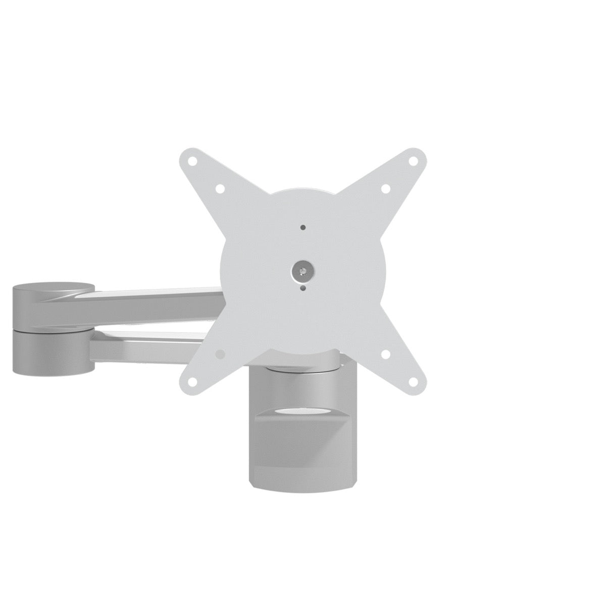 Wandmonitorarm BN222 in wit met draaibare arm