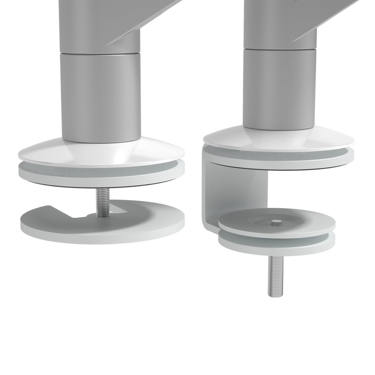 Twee bevestigingsopties voor monitorarm BN620