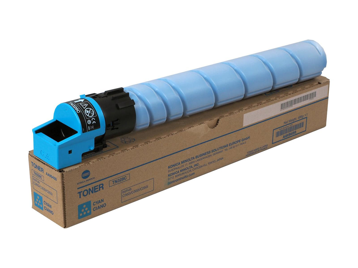 Konica Minolta TN-328C originele tonercartridge cyaan voor bizhub C-serie