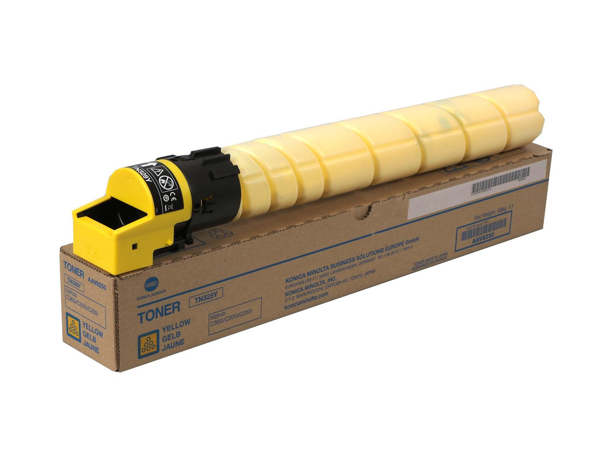 Konica Minolta TN-328Y originele tonercartridge geel voor bizhub C-serie