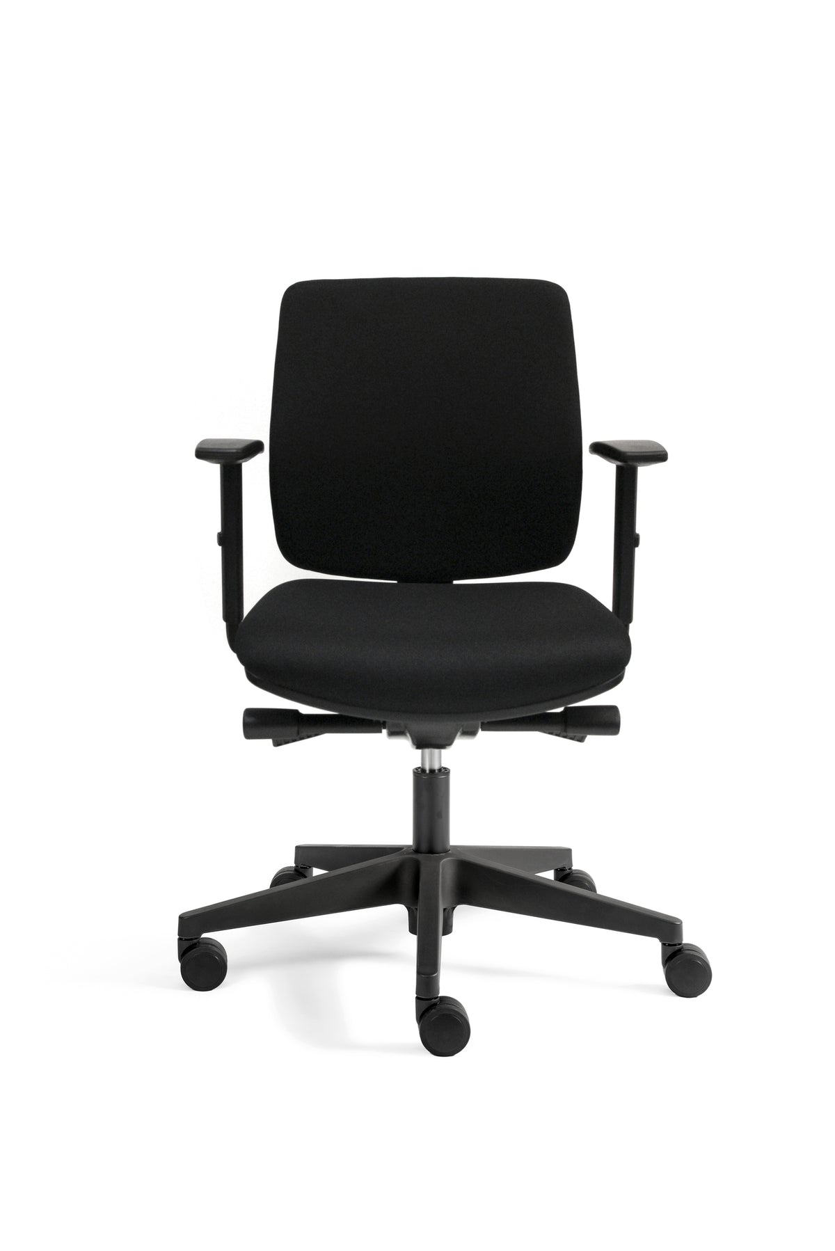 De WLA30 Comfort frontaal, met volledig gestoffeerde rug met afgeronde hoeken