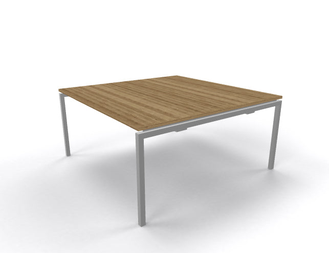Vierkante vergadertafel 160 x 160 cm met Arca onderstel