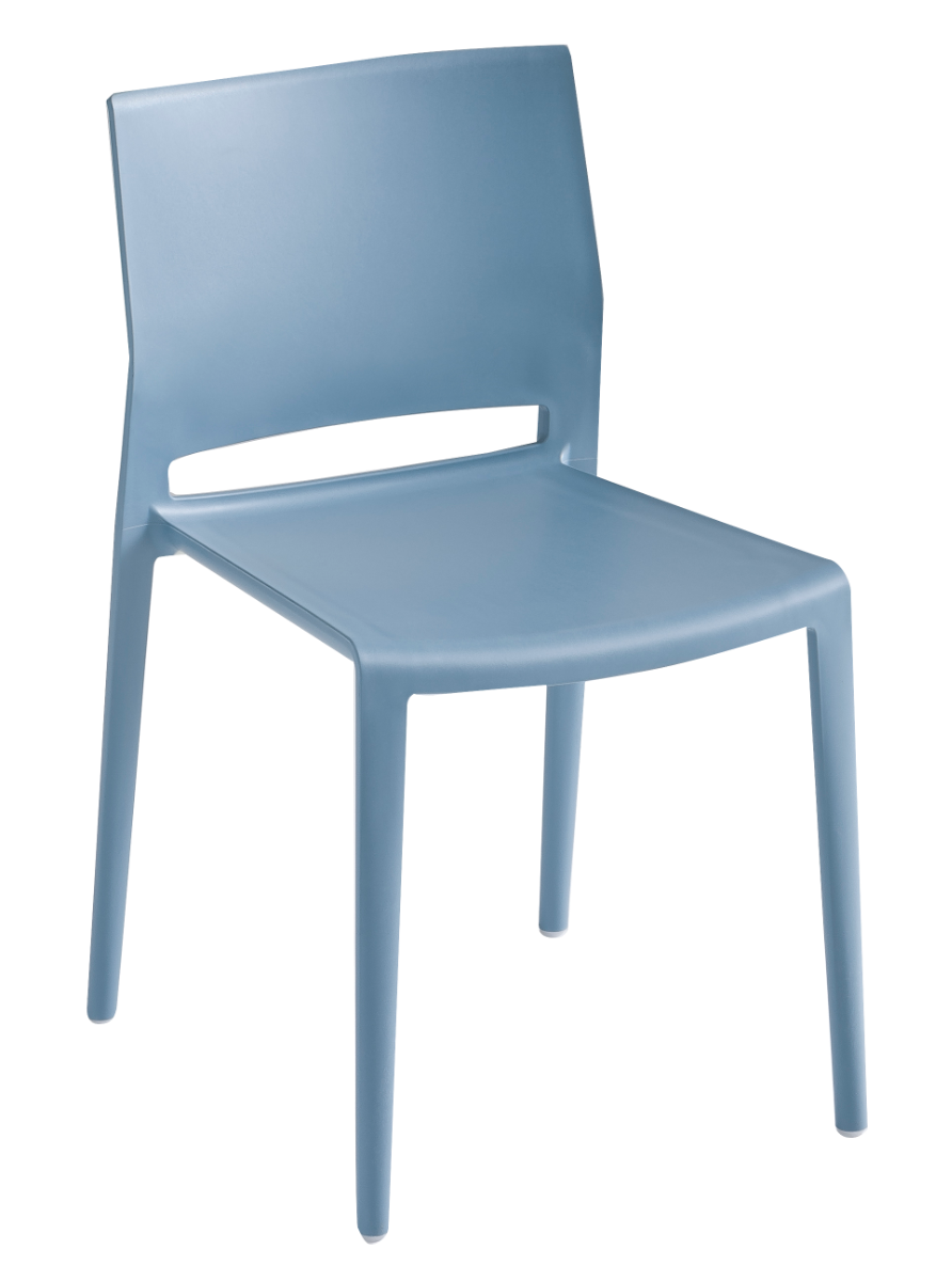 Bakhita stoel in pale blue