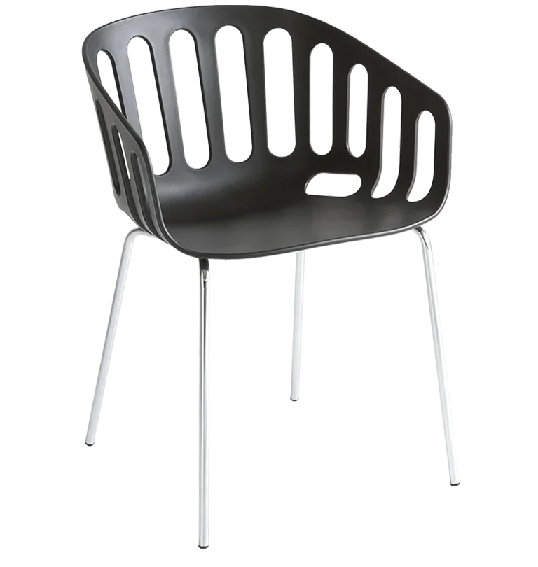 Basket NA – vierpoots metalen frame