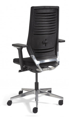 Custom PRO NPR bureaustoel schuin achteraanzicht