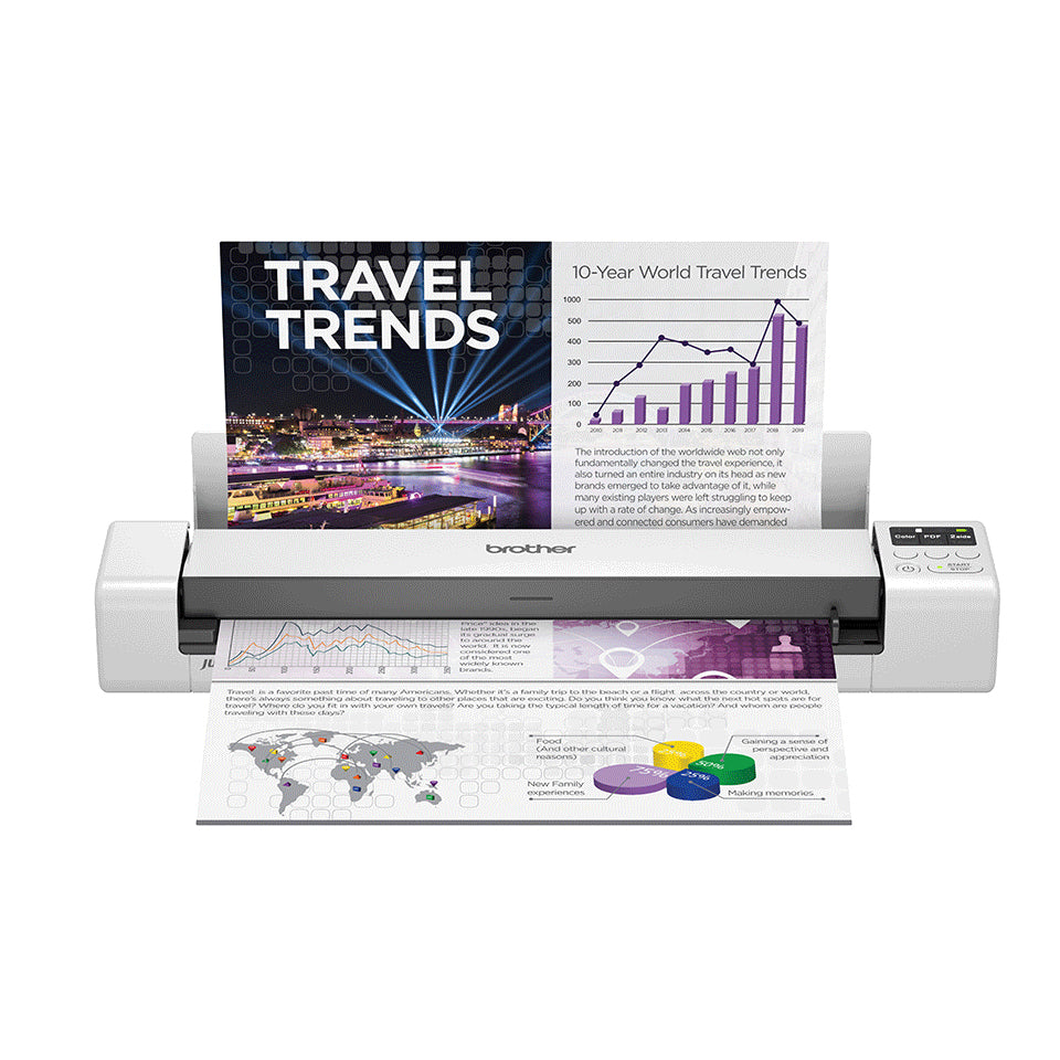 Brother DS-940DW mobiele documentscanner - vooraanzicht