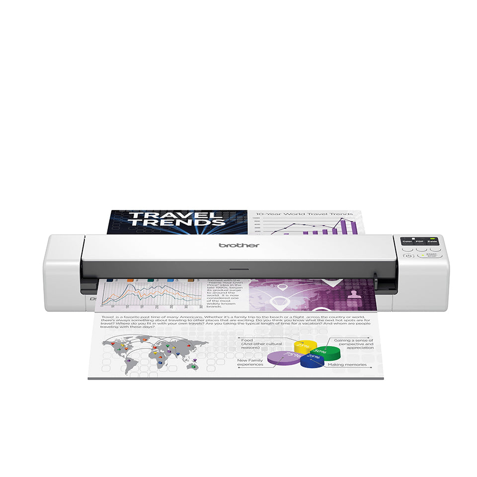 Brother DS-940DW mobiele documentscanner - bovenaanzicht