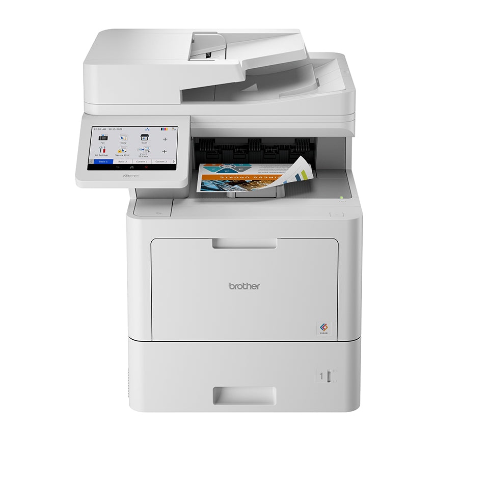 Brother MFC-L9670CDN kleuren all-in-one laserprinter met touchscreen en kleurenafdrukken in de uitvoer