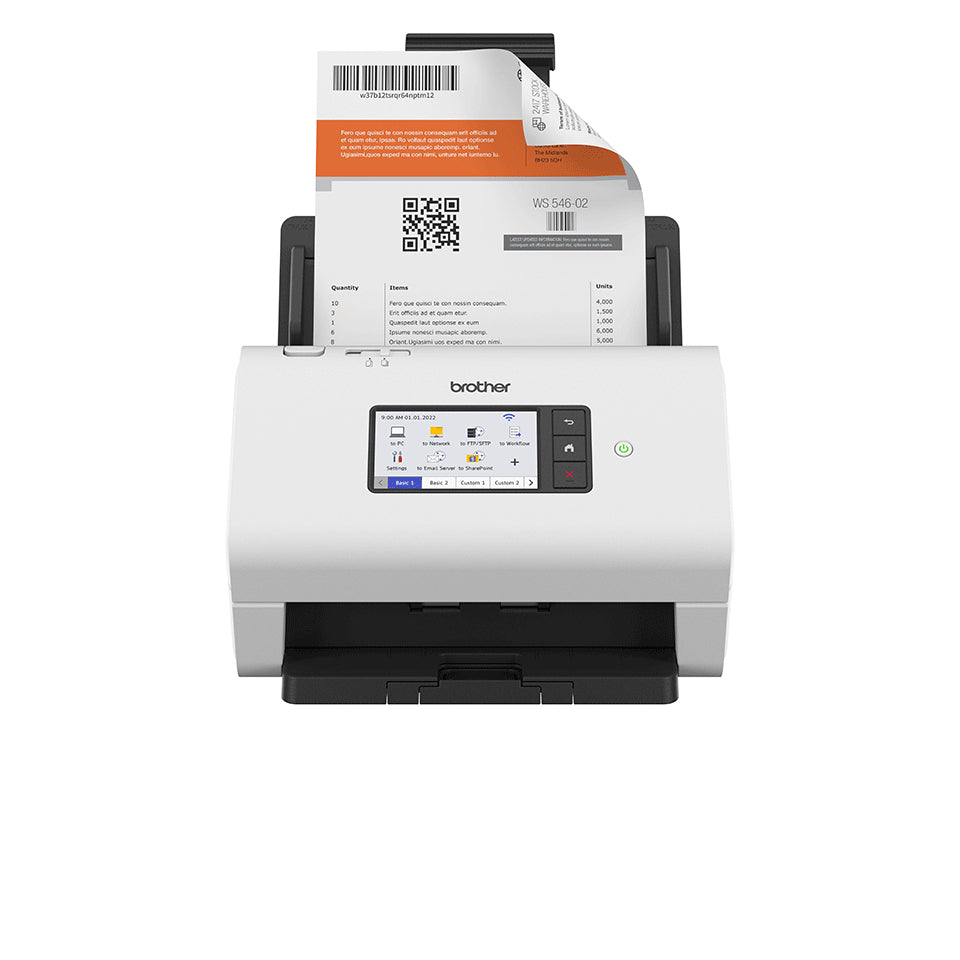 Brother ADS-4900W Desktopscanner - Vooraanzicht