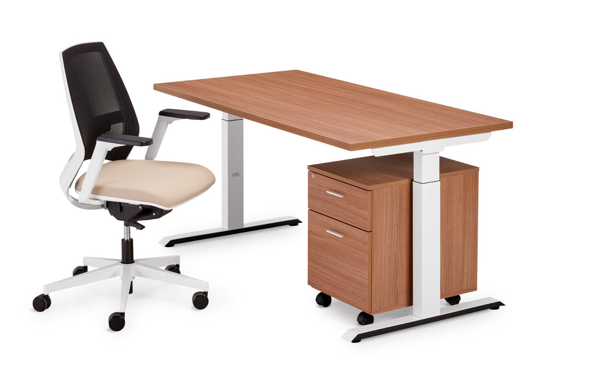 Flex Easy+ bureau in verhoogde stand