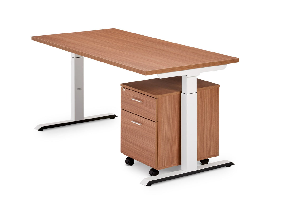 Flex Easy+ bureau, detail van het klik-systeem