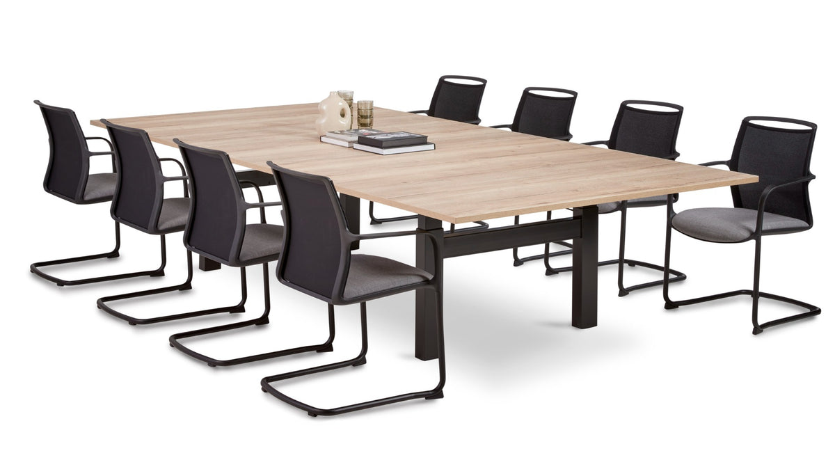Flex 3+ meeting 4-poots met tien stoelen