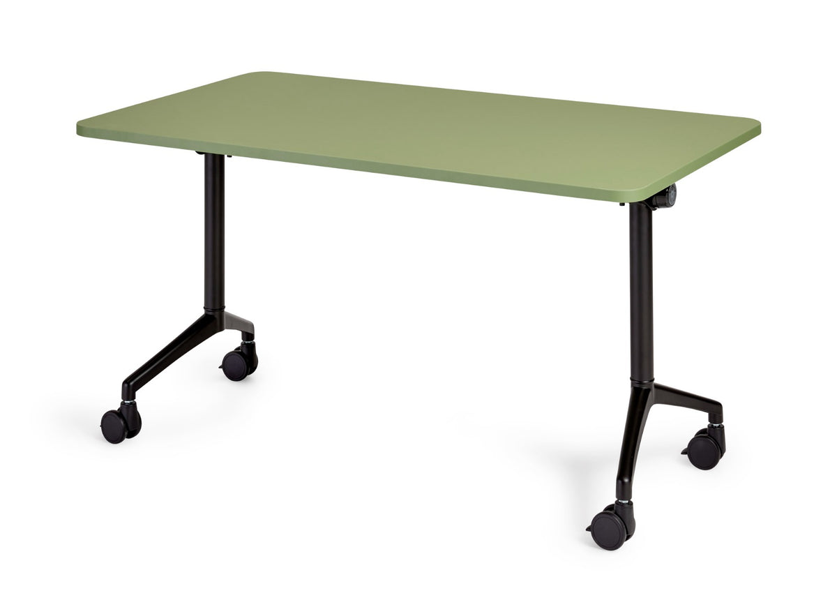 Easy Turn klaptafel zwart, opgeklapt