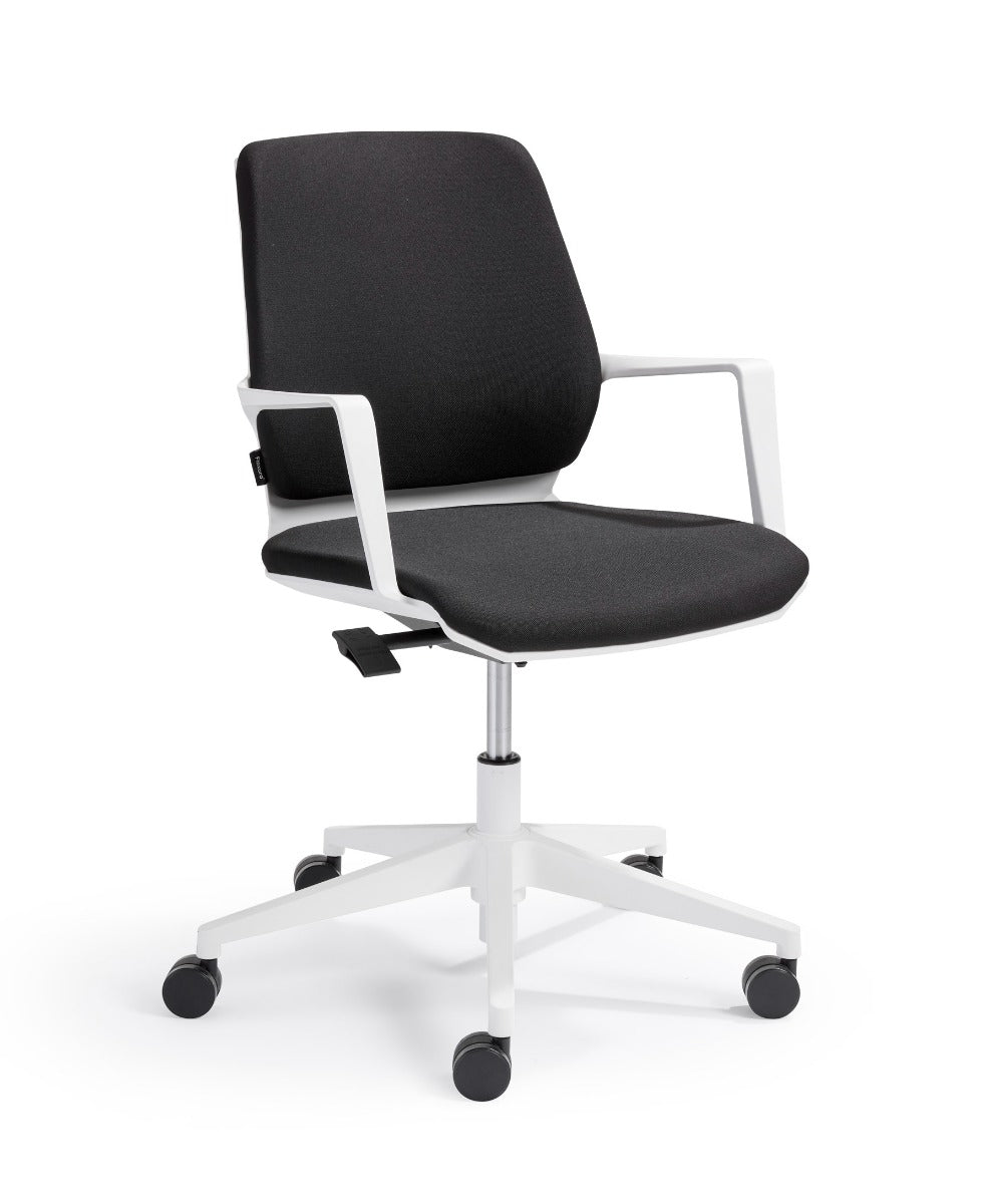 X-Meeting vergaderstoel wit frame