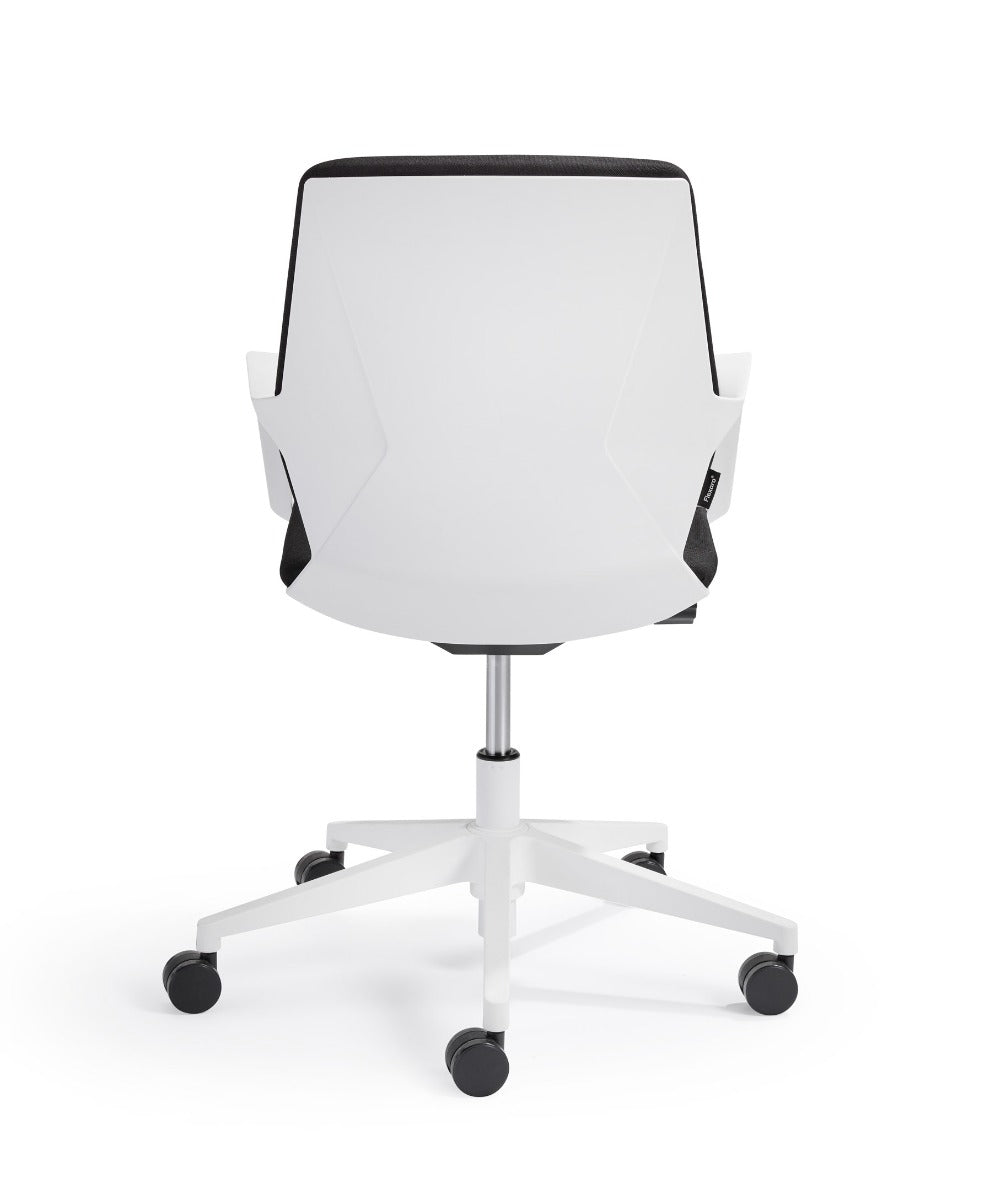 X-Meeting vergaderstoel wit frame onderstel