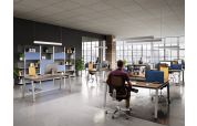 Air2 bureaus in open kantoorruimte