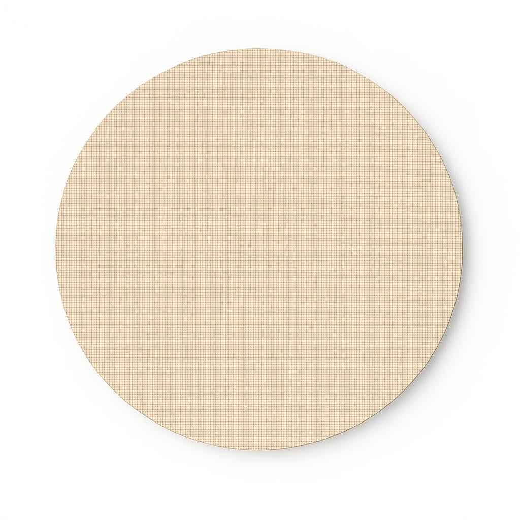 Akoestische muurcirkel in zandbeige