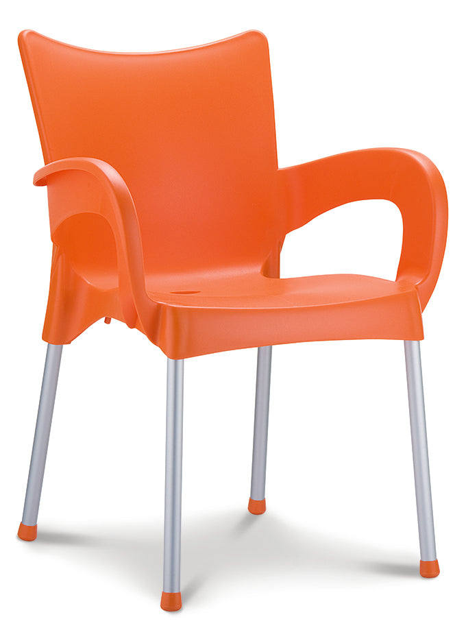 Romeo armstoel in oranje