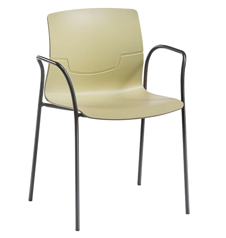 Slot Fill TB – vierpoots metalen frame met armleggers