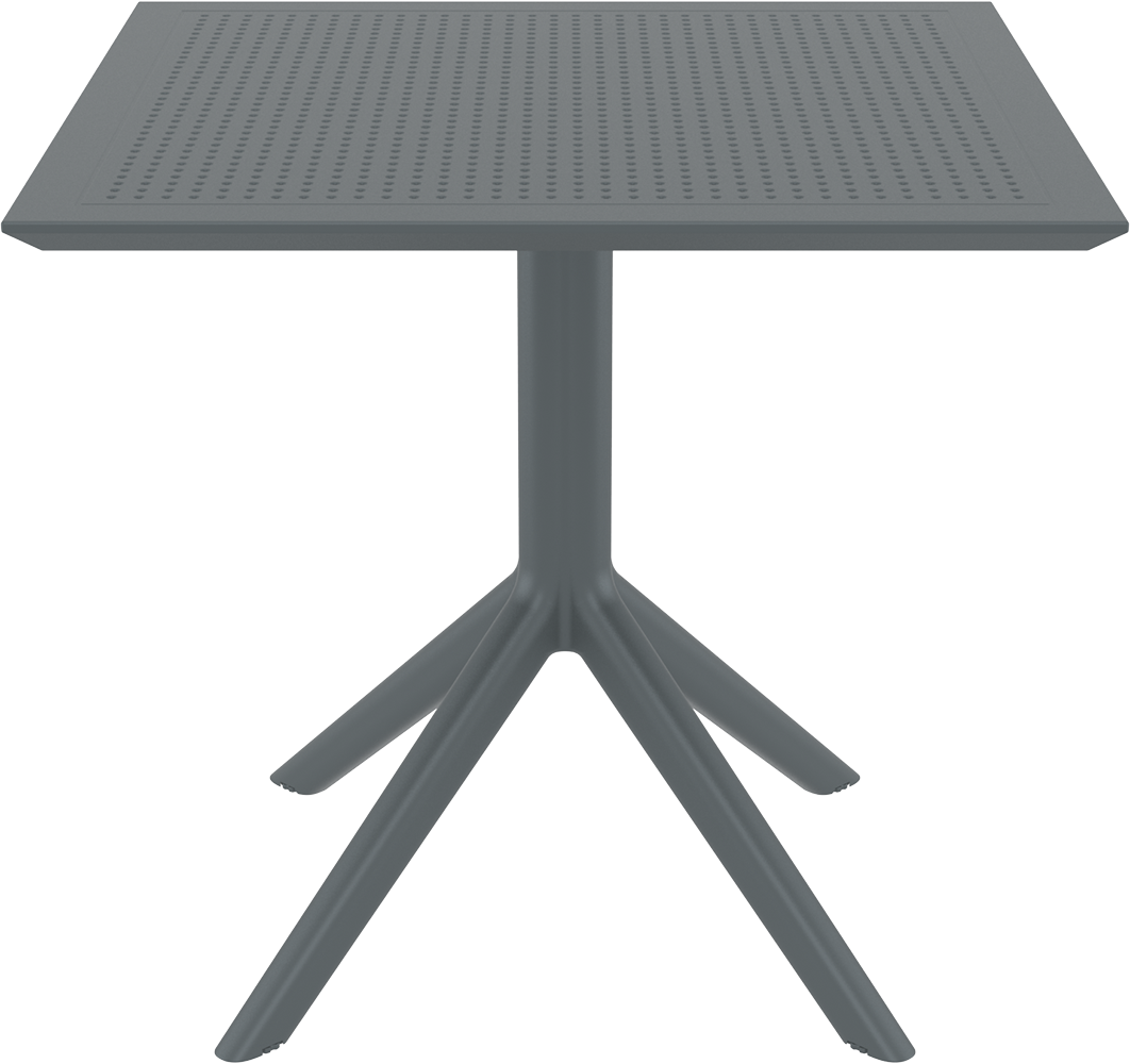 Sky table 80 in antraciet
