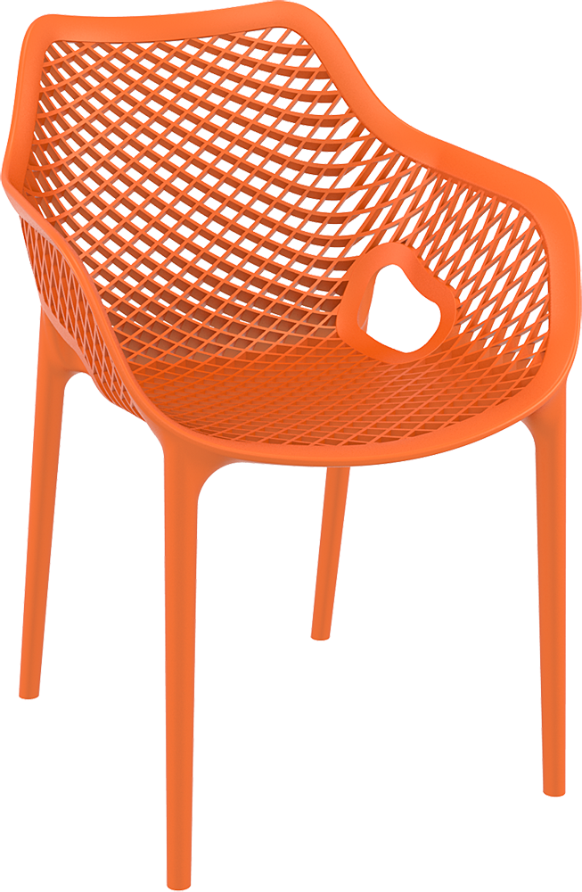 Air XL armstoel in oranje