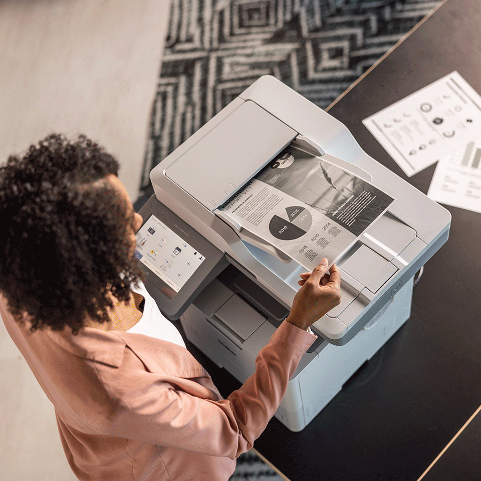 Brother MFC-EX910 zwart-wit laserprinter A4 all-in-one, productfoto 4