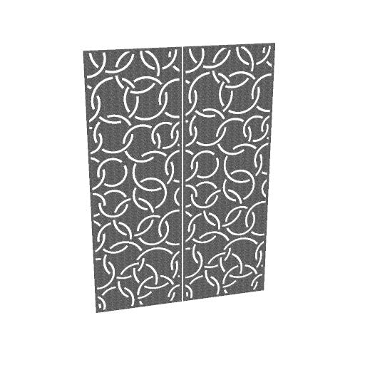 Roomdivider Divido Circles in geperst vilt