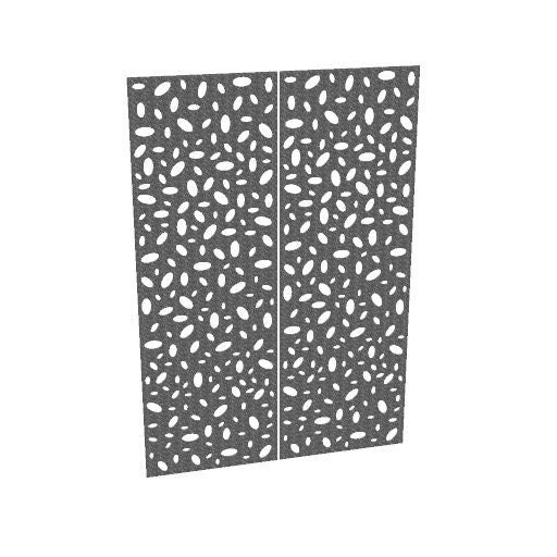 Roomdivider Divido Leaves in geperst vilt