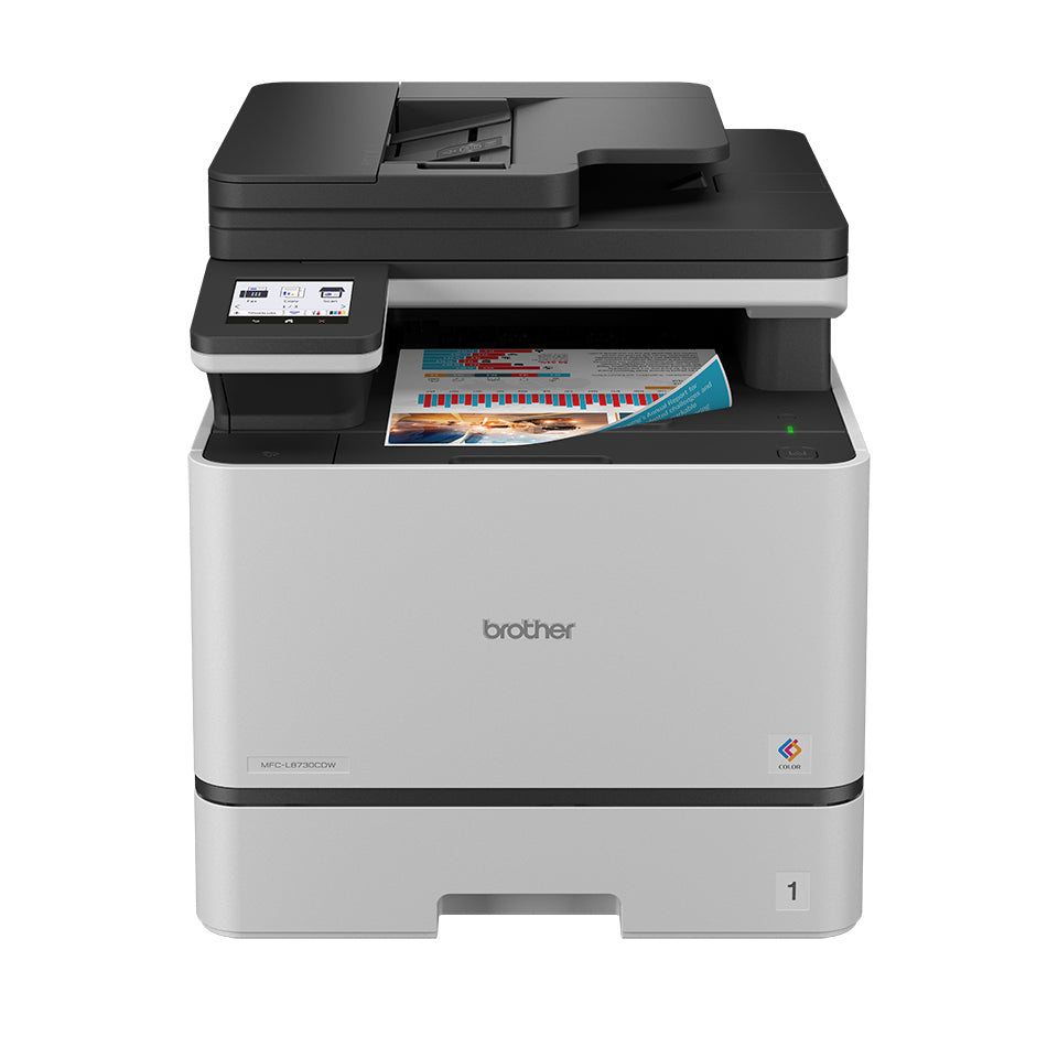 Brother MFC-L8730CDW All-in-One Kleurenlaserprinter - Vooraanzicht