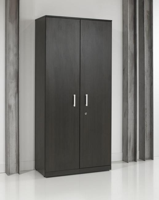 Draaideurkast Manager 200x90x42 cm donker eiken