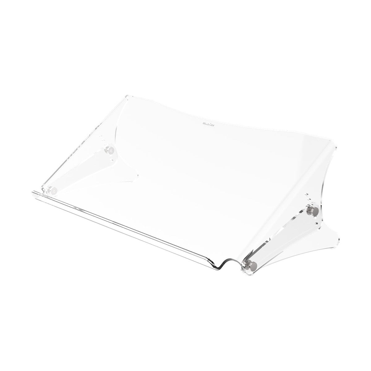 Verstelbare documenthouder BN400 van transparant acryl, leeg