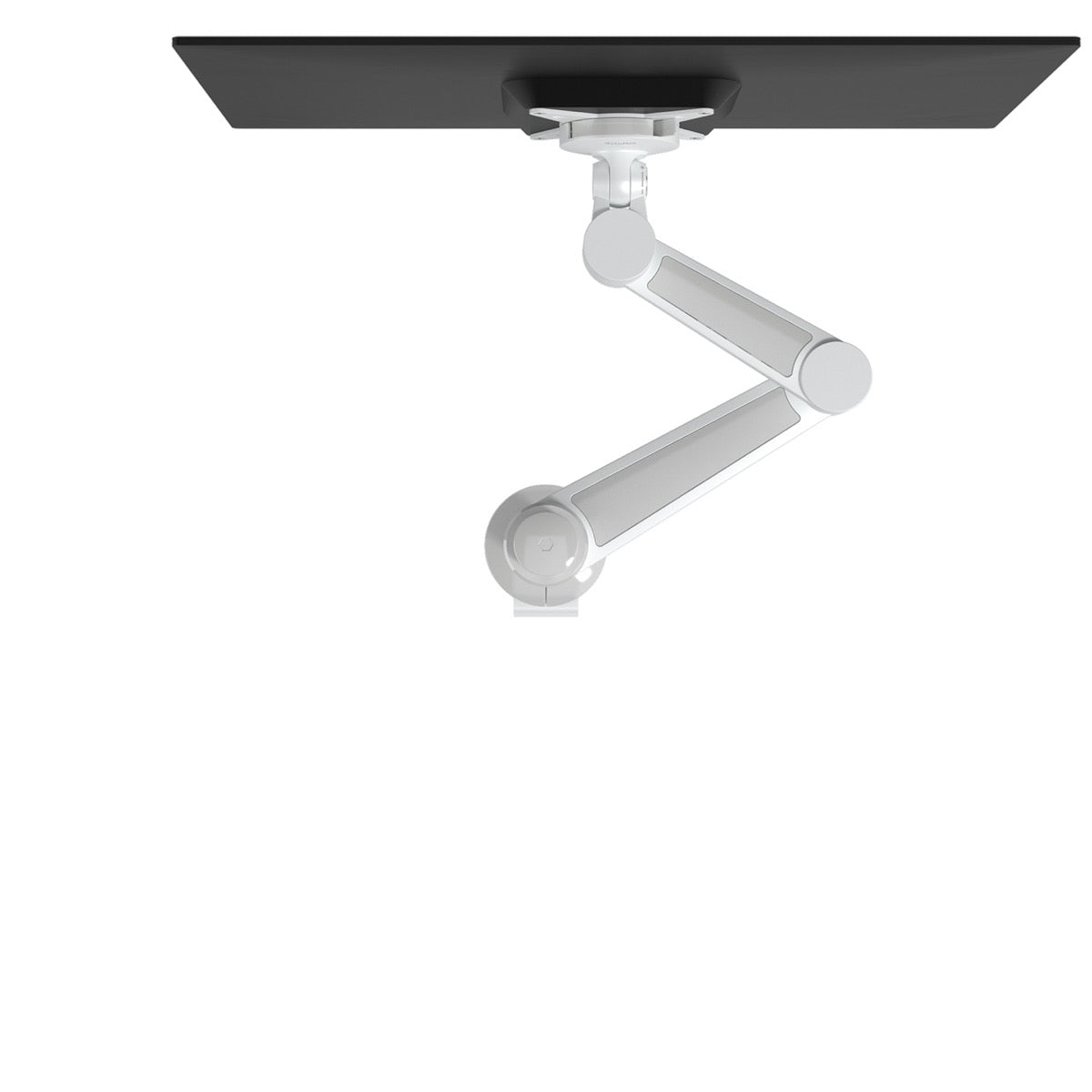 Monitorarm BN120 met beeldscherm, van bovenaf gezien