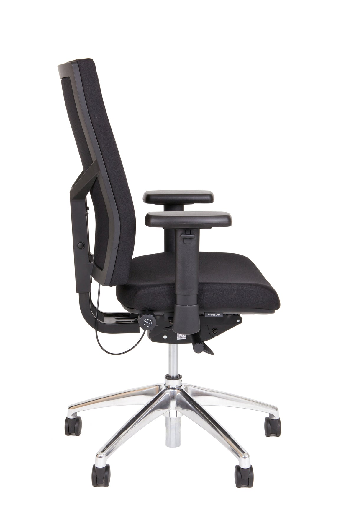 Bureaustoel WL87 NPR Comfort, van opzij gezien