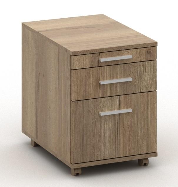 Ladeblok Manager met hangmappenlade natuur eiken