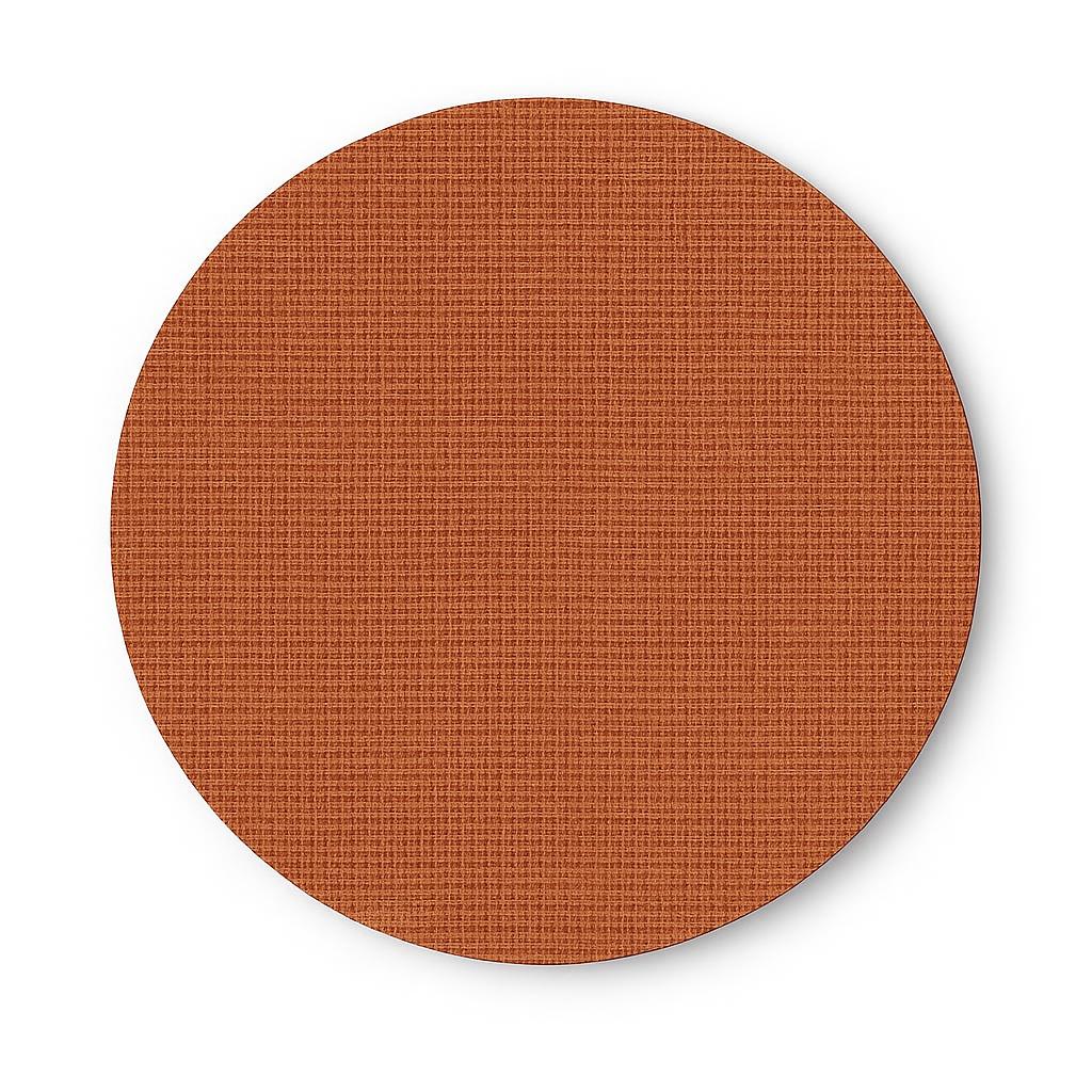 Akoestische muurcirkel in terracotta