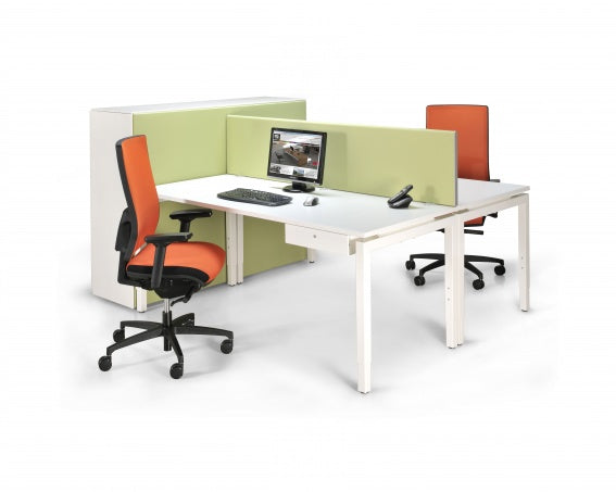 Arca bench met twee bladen van 180 x 80 cm