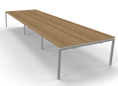 Vergadertafel 480 x 160 cm met Arca onderstel