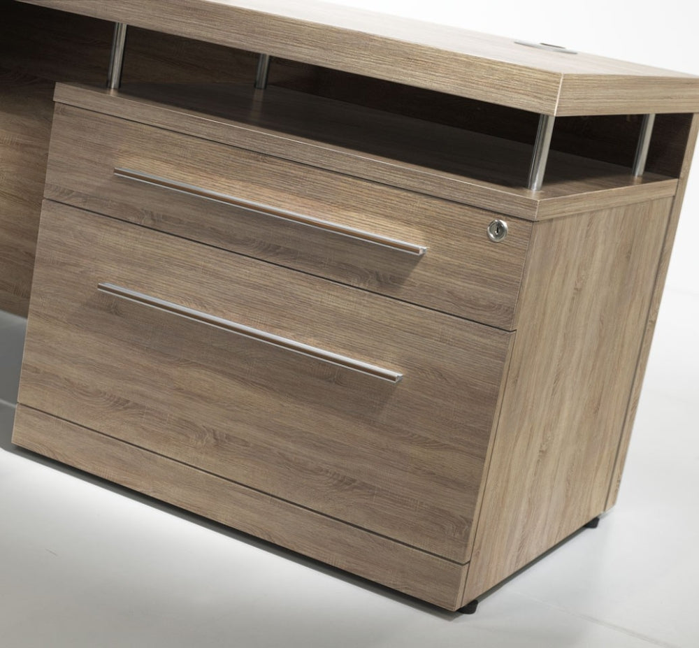 Detail van de ladekast van directiebureau Manager L Exclusive