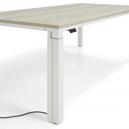 Freestand vergadertafel, blad op het kaderframe