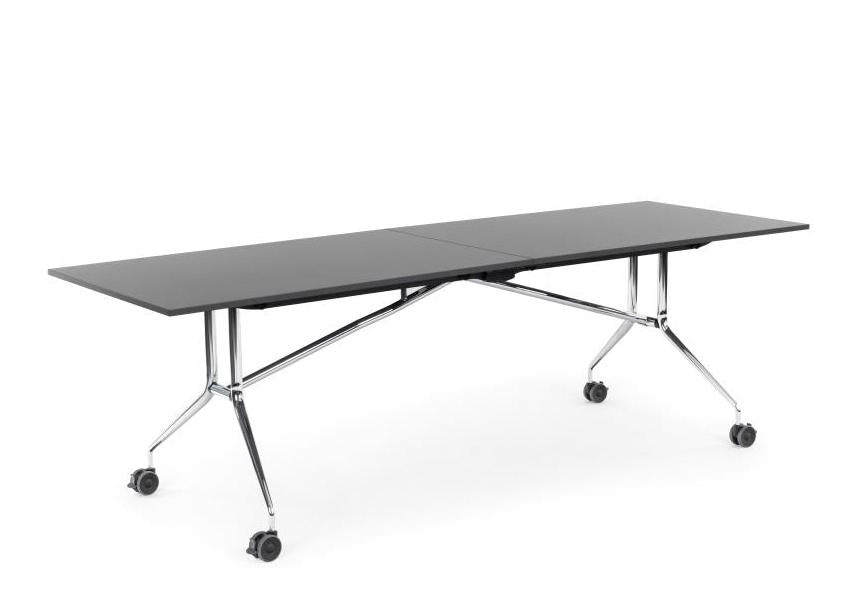 Argo Libro vouwtafels compact tegen elkaar geparkeerd