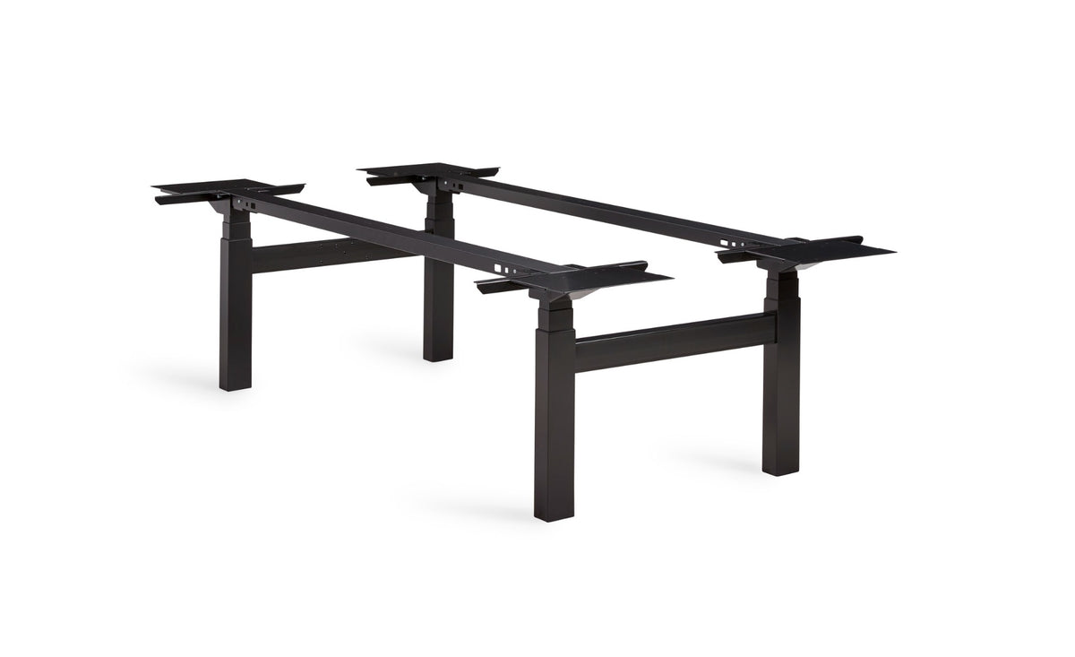 Het vierpoots benchframe van de Flex 3+ meeting