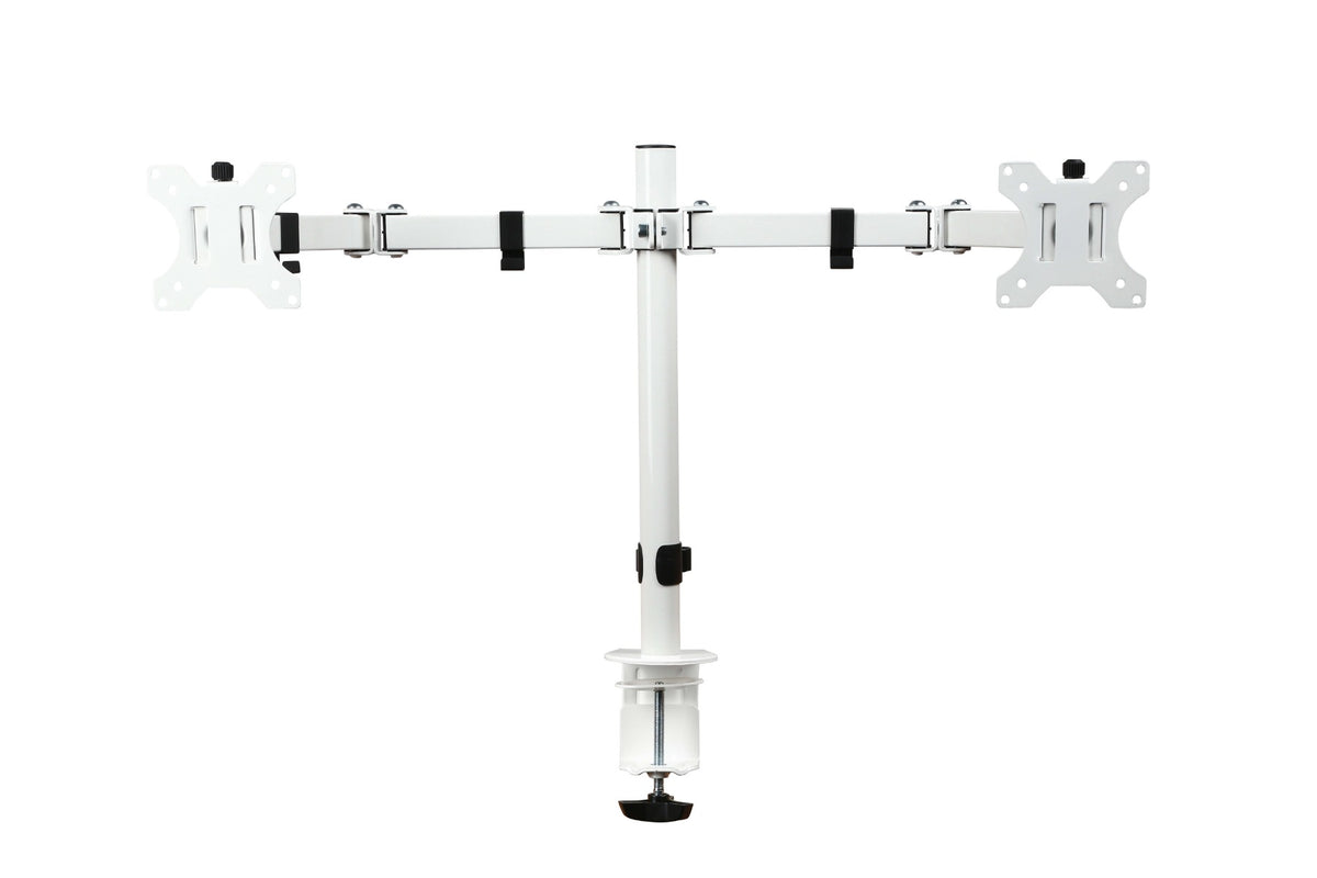 Focus monitorarm in wit voor drie schermen