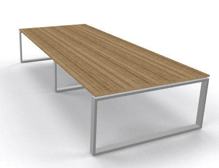 Vergadertafel 320 x 160 cm met Air2 onderstel