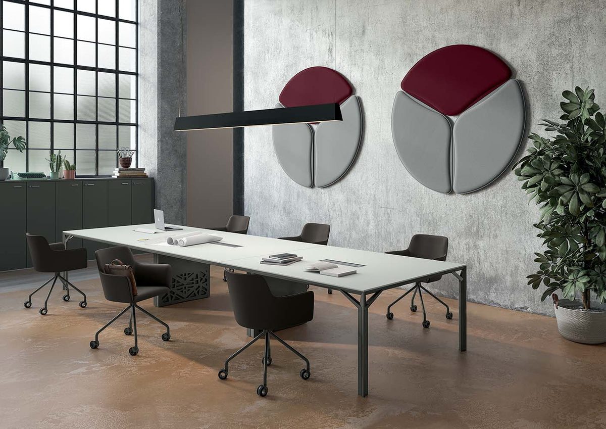 X8 vergadertafel in een vergaderruimte